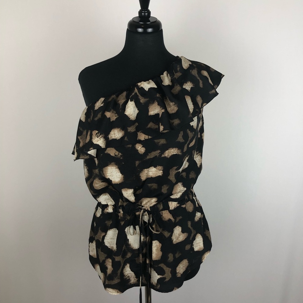 New York & Company One Shoulder Top